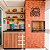 Aplique Decorativo Cantinho do Churrasco Garfo Em MDF 34x34cm Preto - Imagem 6