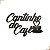 Aplique Decorativo Cantinho do Café Em MDF 35x23cm Preto - Imagem 1