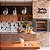 Cantinho Do Churrasco Garfo em Mdf Preto Kit Aplique 34x20 cm - Imagem 3