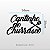 Cantinho Do Churrasco Garfo em Mdf Preto Kit Aplique 34x20 cm - Imagem 6