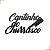 Cantinho Do Churrasco Cutelo em Mdf Preto Kit Aplique 34x19 cm - Imagem 1