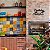Cantinho Do Churrasco Cutelo em Mdf Preto Kit Aplique 34x19 cm - Imagem 4