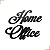 Home Office em Mdf Preto Kit Aplique 34x28 cm - Imagem 1