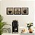 Placa Quadro Decorativo Bule, Cantinho do Café, Xicára Em MDF 20x20cm Kit 3 - Imagem 2