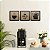 Placa Quadro Decorativo Bule, Hora do Café, Xicára Em MDF 20x20cm Kit 3 - Imagem 2
