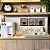 Placa Quadro Decorativo Bule, Hora do Café, Xicára Em MDF 20x20cm Kit 3 - Imagem 4