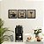 Placa Quadro Decorativo Panela, Chapéu Bigode, Taça Em MDF 20x20cm Kit 3 - Imagem 2