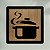 Placa Quadro Decorativo Panela, Chapéu Bigode, Taça Em MDF 20x20cm Kit 3 - Imagem 6