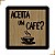 Placa Quadro Decorativo Aceita um Café Em MDF 20x20cm - Imagem 1