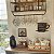 Placa Quadro Decorativo Hora do Café Em MDF 20x20cm - Imagem 3