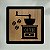 Placa Quadro Decorativo Moedor de Café Em MDF 20x20cm - Imagem 6