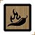 Placa Quadro Decorativo Pimenta Em MDF 20x20cm - Imagem 1