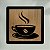 Placa Quadro Decorativo Xicára 2 Em MDF 20x20cm - Imagem 6
