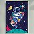 Placa Quadro Para Decoração De Quarto Infantil e Criança 30x20 cm Kit Com 3 Astronauta - Imagem 4