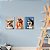 Placa Quadro Decorativo Pet Lovers Dog Estimação Em MDF 30x20cm Kit 3 Modelo 1 - Imagem 2