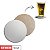 Porta Copo Protetor De Mesa Bolacha Em MDF Branco 9Cm 100 Un - Imagem 1