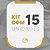 Kit com 15 Porta Guardanapos em MDF para Decoração de Festas - Imagem 3