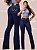 CALÇA JEANS MARMORIZADA ESCURA - Imagem 2