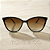 Óculos de Sol Feminino Copacabana Marrom Brilho – UV400 | TOVE & CO - Imagem 1