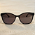 Óculos de Sol Garopaba Preto – Coleção Costa | Acetato Preto com Lente Preta - Imagem 1