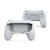 2x Grip Suporte De Controle Joy Con Para Nintendo Switch/Oled Case Branco - Imagem 4