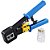 Alicate Crimpagem De Cabos Conector Rj45 Passagem Ez Crimp - Imagem 2