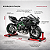 Miniatura Luxo Kawasaki H2R Escala 1/6 em metal - Recarregável - Imagem 2