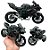 Miniatura Moto Kawasaki Ninja H2 R Escala 1:8 Grande - Imagem 2
