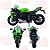 Miniatura Moto Kawasaki Ninja Zx-10r Coleção Ferro 1:18 - Imagem 5