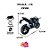 Miniatura Moto Kawasaki Ninja Zx-10rr Coleção Ferro 1/18 - Imagem 3