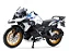 Moto Miniatura BMW R1250 Gs 1/18 Branca Maisto - Imagem 2