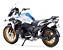 Moto Miniatura BMW R1250 Gs 1/18 Branca Maisto - Imagem 4