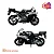 Miniatura Moto Honda Cbr1000rr Coleção Escala 1:18 - Imagem 3