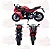 Miniatura Moto Honda Cbr 650f 2016 Coleção Ferro 1:18 - Imagem 4