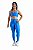 Conjunto Legging alta compressão, Top Alça Dupla - Imagem 3