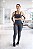 Conjunto Legging corrida média compressão, Top alça dupla - Imagem 1
