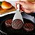 Espátula Reta 5" Inox Profissional com Cabo de Plástico Chapa Lanche Chapeiro Cozinha Churrasco - Imagem 2