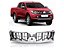 Grade Radiador Mitsubishi l200 Triton 2016 2017 2018 2019 Cromada - Imagem 1