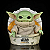 Baby Yoda Star Wars The Mandalorian - Mattel - Imagem 2