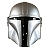 Capacete 1:1 The Mandalorian Star Wars - Cosplay - Imagem 1
