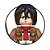 Conjunto com 08 Personagens Attack On Titan - Imagem 2