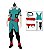 Fantasia Cosplay Completo Izuku Midoriya - My Hero Academia - Imagem 4