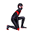 Fantasia Cosplay Homem Aranha Miles Morales - Infantil - Imagem 4