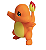 Figure Charmander Pokémon Moncollé-EX - Original Takara Tomy - Imagem 1