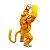 Figure Gold Ohzaru 43 Cm Dragon Ball - Imagem 3