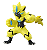 Figure Zeraora Pokémon Monster Collection - Original Takara Tomy - Imagem 1