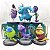 Pack 6 mini figures Monstros S.A. - Disney - Imagem 3
