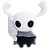 Pelúcia O Cavaleiro 30 cm - Hollow Knight - Imagem 1