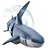 Tubarão Robô com controle remoto - RC Sharkj - Imagem 1