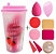 Kit Copo com 09 Esponjas para Maquiagem QBM00508 - Imagem 1